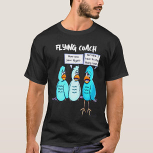 Mannen Flying Coach Zwart T-shirt