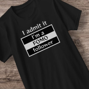 Mannen-FOMO-volger T-shirt
