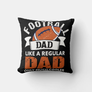 Mannen Football Papa Fun Dad American Football Kussen