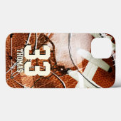 mannen football tandwiel Case-Mate iPhone case (Achterkant (horizontaal))