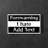  Mannen Forewarning T-shirt