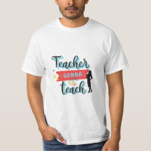mannen Fun Teacher Aspiration Special T shirt