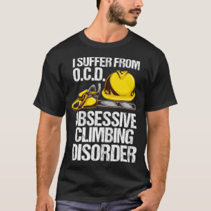 Mannen Funny Arborist Tree Climate Gift - OCD Clim T-shirt