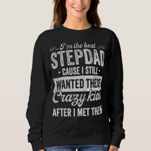 Mannen Funny Best Stepdad Bonus Pap Apparel Man Ve Trui