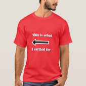 Mannen Funny CHRISTMAS Novelty WAAR IK VOOR GESTEL T-shirt (Voorkant)