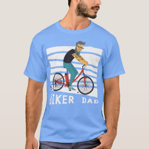 Mannen Funny Cycling Mountain Biker Pa T-shirt