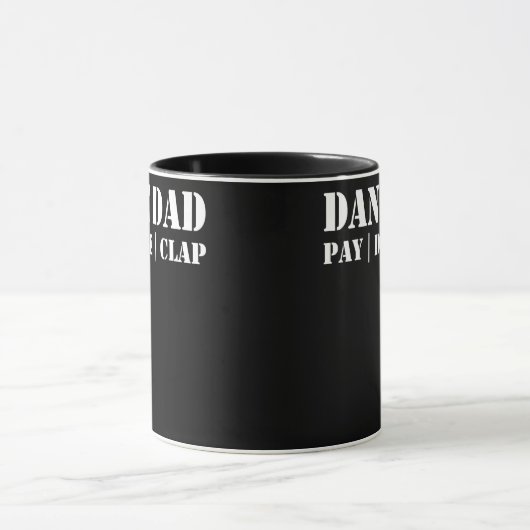 Mannen Funny Dance Dad betaal drive Clap Proud Dan Mok (Midden)