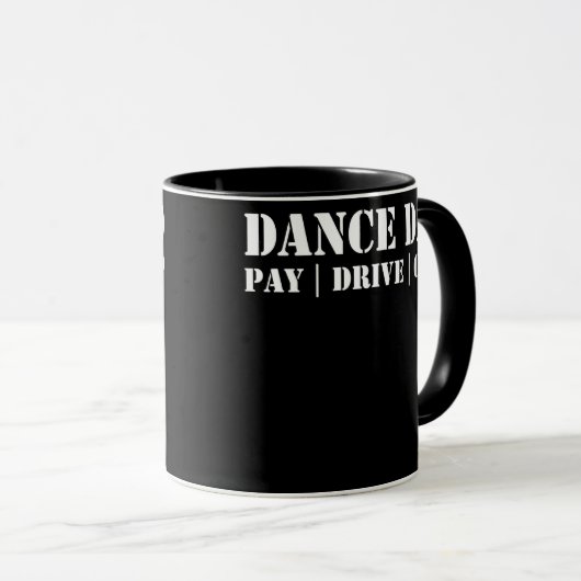 Mannen Funny Dance Dad betaal drive Clap Proud Dan Mok (Voorkant rechts)