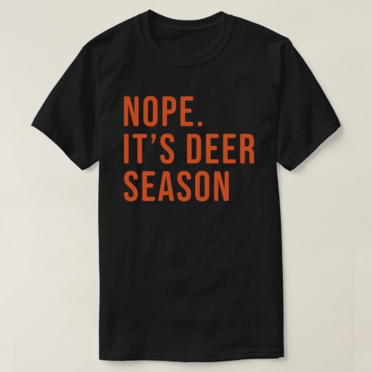 Mannen Funny Deer Hunting Shirt (Design voorkant)