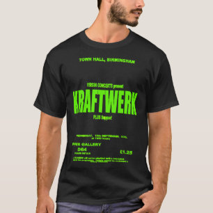 Mannen Funny Electronic Kraftwerk Music Gifts for  T-shirt