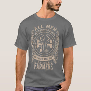 Mannen Funny Farming Lover Gift Mannen Farming T-shirt
