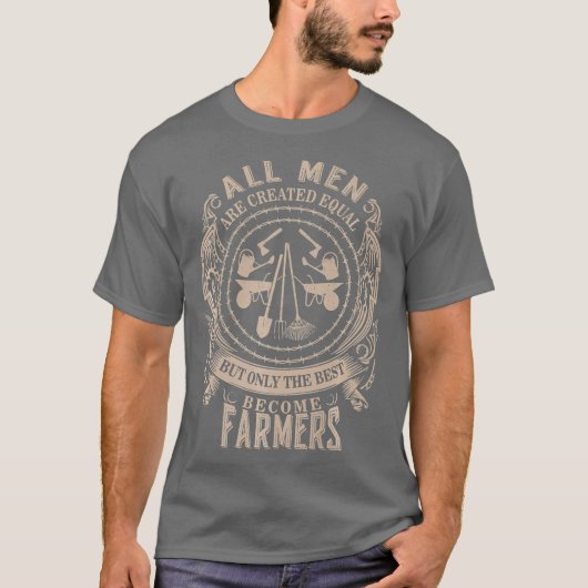 Mannen Funny Farming Lover Gift Mannen Farming T-shirt (Voorkant)