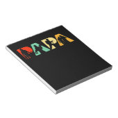 Mannen Funny Fathers Day Gift |Funny Firefighter, Notitieblok (Schuin)