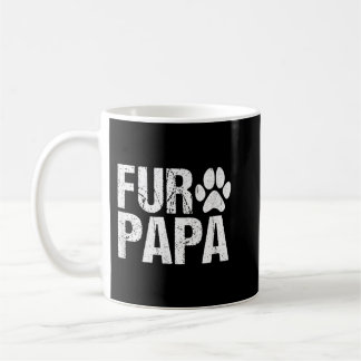 Mannen Funny Fur Papa Pet Lover Dog Papa Vaders Da Koffiemok