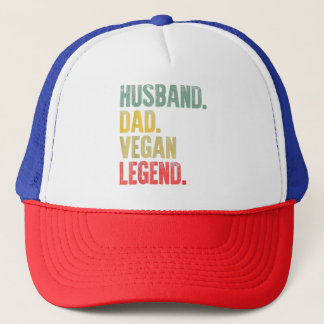 Mannen Funny Gift Husband Pap Vegan Legend Trucker Pet