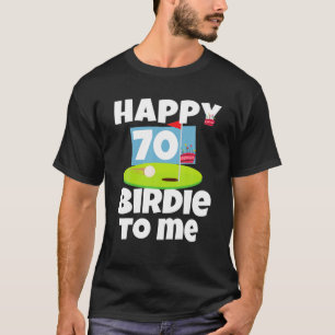 Mannen Funny Golf-kleding voor mannen 70e verjaard T-shirt