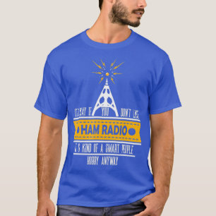 Mannen Funny Ham Radio Operator Gift T-shirt