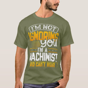 Mannen Funny Machinist Operator Fathers T-shirt