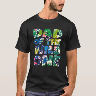 Mannen Funny Matching Family Oerwoud Dad of the Wi T-shirt