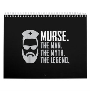 Mannen Funny Murse Kalender