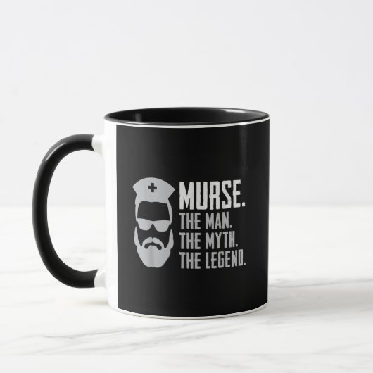 Mannen Funny Murse Mok (Links)