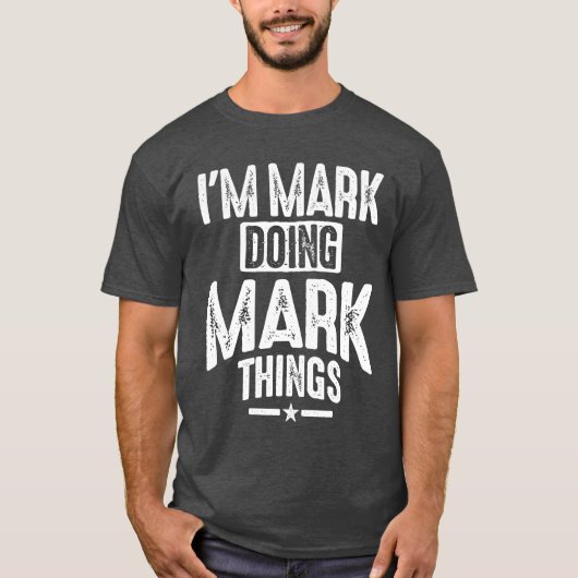 Mannen Funny Persoonlijke merken T-shirt (Voorkant)