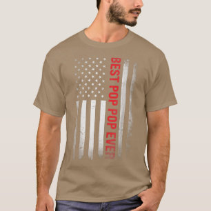 Mannen Funny Pop Pop Grandpa Best Grandfathe T-shirt