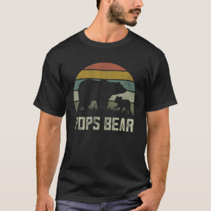 Mannen Funny Poppen Beer S., Cub Kind Fathers Day T-shirt