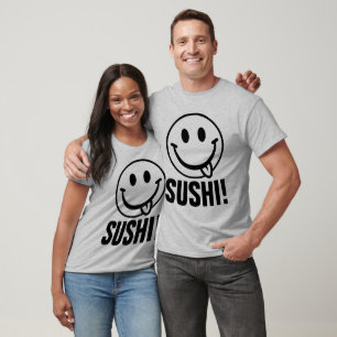 MANNEN FUNNY T-shirts, SUSHI! T-shirt