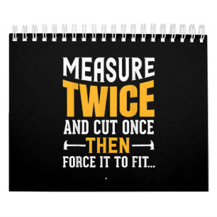 Mannen Funny Woodworking Carpenter Quote Gezegde G Kalender