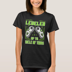 Mannen gamebeleving tot oom van Twins Video Gam T-shirt