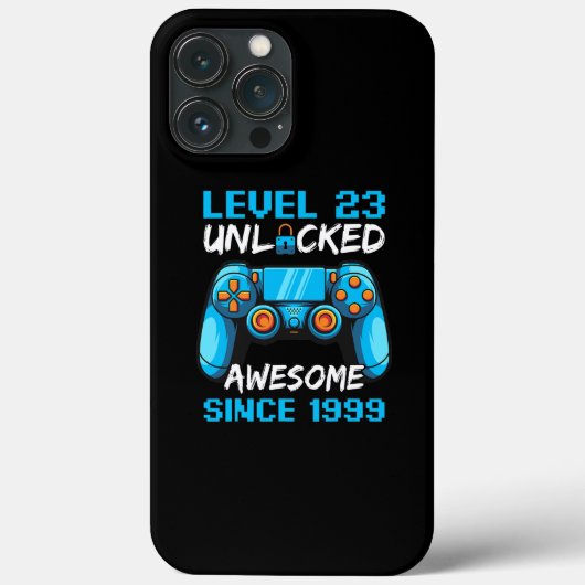 Mannen geboortedag Niveau 23 niet-vergrendeld Gewe Case-Mate iPhone Case (Achterkant)
