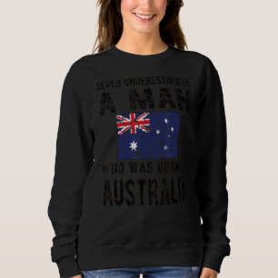 Mannen Geboren in Australië Australische vlag Aust Trui