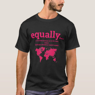 Mannen "gelijk" T Shirt