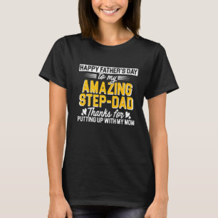 Mannen gelukkige Vaderdag voor mijn verbluffende s T-shirt
