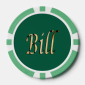 Mannen genaamd Bill, Poker Chips (Voorkant)