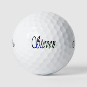 Mannen genaamd Steven, Golfballen (Voorkant)