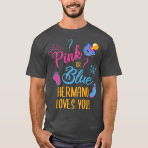 Mannen geslacht onthullen HERMANO BROTHER T-shirt