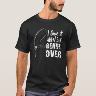 Mannen Gevist vismannetjesforel Vist T-shirt