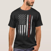 Mannen Geweldige als mijn dochter Amerikaanse vade T-shirt (Voorkant)