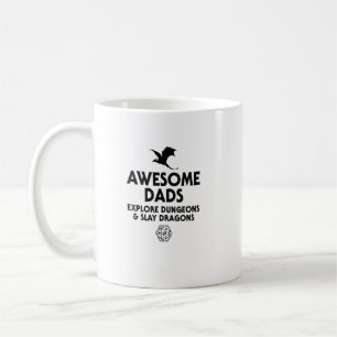 Mannen Geweldige Dads onderzoeken Dungeons en Slay Koffiemok