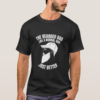 Mannen Gewichtheffen Bearded Dad Fitness Gym Worko T-shirt