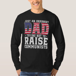 Mannen gewoon een gewone vader die probeert om gee t-shirt
