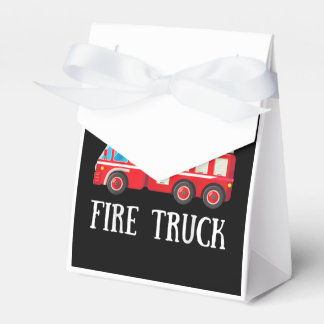 Mannen gewoon een jongen die van de brandwagen hou bedankdoosjes