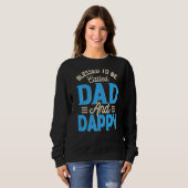 Mannen gezegend dat ze papa en dappere vaders D he Trui (Voorkant volledig)