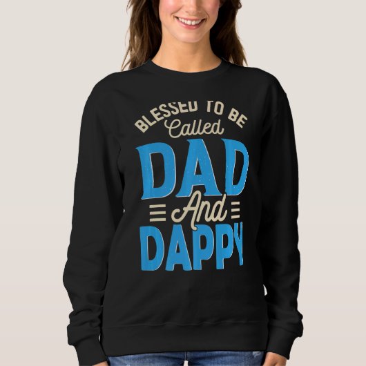Mannen gezegend dat ze papa en dappere vaders D he Trui (Voorkant)