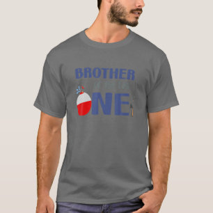 Mannen Glag Funny Brother van de grote Vist Fam T-shirt