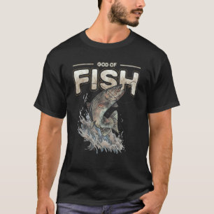 Mannen god van vispantservissen Citaat vliegen for T-shirt