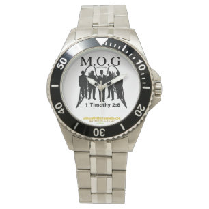 Mannen Gods Agrainofmustardseed.com MOG Horloge