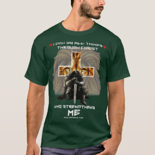 Mannen godsdienstige cadeaus voor mannen pap Leon T-shirt